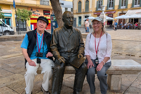 Statue of Pablo Picasso
